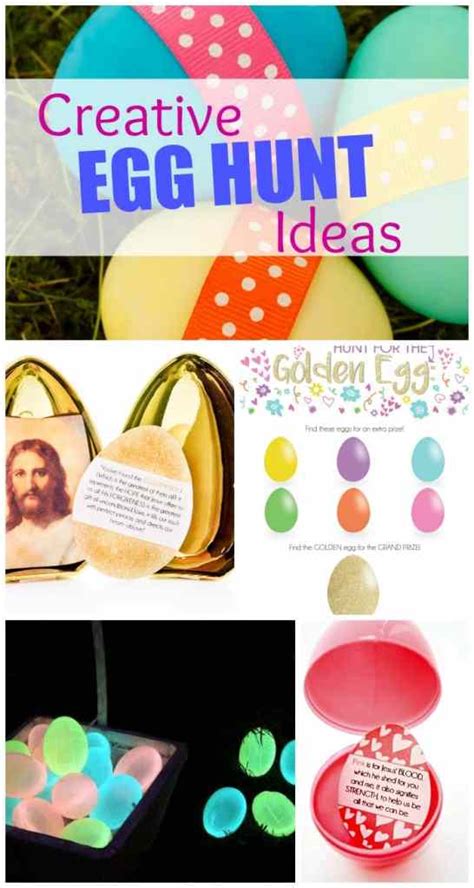 Creative Easter Egg Hunt Ideas