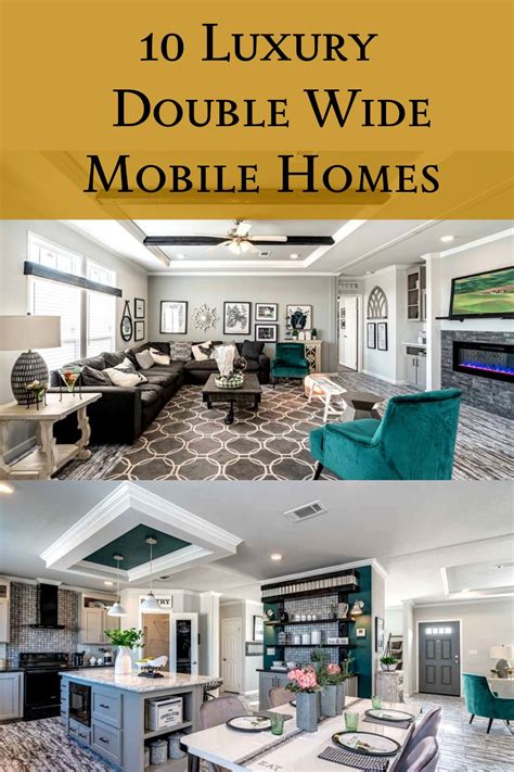 10 Luxury Double Wide Mobile Homes | Mobile home doublewide, Double wide manufactured homes ...