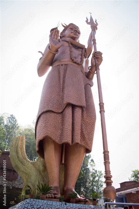 World Tallest Lord Shiva Statue in Sanga Nepal Stock Photo | Adobe Stock