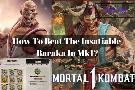 How To Beat The Insatiable Baraka In Mk1? - The Nature Hero