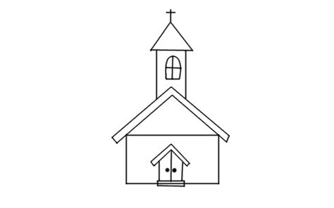 How to Draw a Church? | Step by Step Church Drawing for Kids