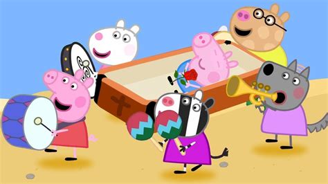 The Funeral, Peppa Pig Family | Funny Cartoon parody Chords - Chordify