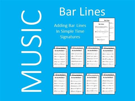 Bar Lines in Simple Time Signatures | Teaching Resources