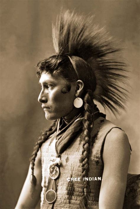 Cree man 1900 | Indianer, Indianer nordamerikas, Indianer bilder