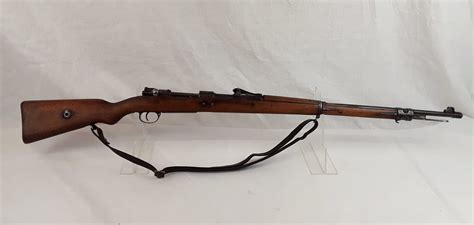 Deactivated 1916 Mauser Gewehr 98 Rifle With Sling And Rare Muzzle Cap ...