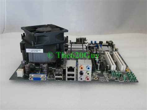 Dell Inspiron 530 Motherboard G33M02 RY007 +C2D E4400 2.0GHz G679R CU409 K216C - The620Guy.com