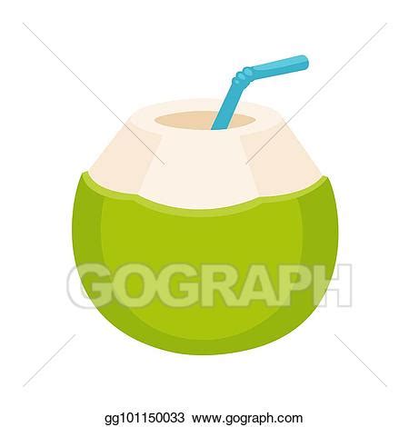 Coconut clipart straw drawing, Coconut straw drawing Transparent FREE for download on ...