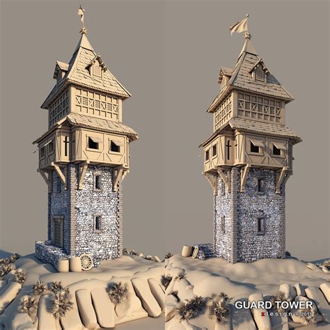 GUARD TOWER . . . Epic Medieval | Behance