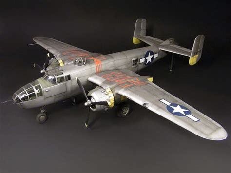 B-25 model scale 1/32 | Scale models, Model airplanes, Aircraft painting