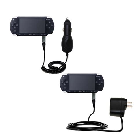 Gomadic Car and Wall Charger Essential Kit suitable for the Sony PSP ...