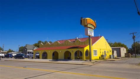 Mexican Restaurant and Bar at Route 66 in Oklahoma - STROUD - OKLAHOMA - OCTOBER 16, 2017 ...