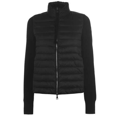 moncler Padded Knit Jacket Black – high quality cheap moncler jackets