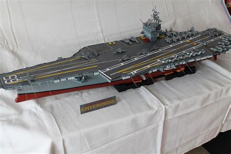 The world’s largest aircraft carrier model USS Enterprise CVN-65 ...