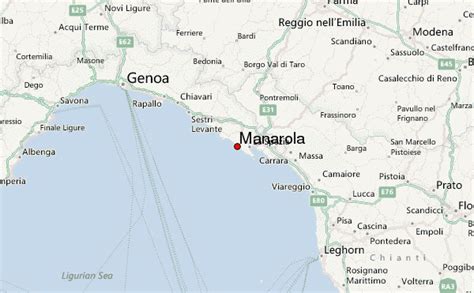 Manarola Map