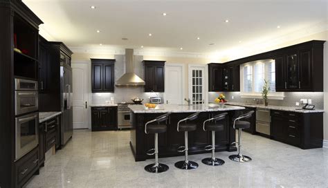 52 Dark Kitchens with Dark Wood and Black Kitchen Cabinets