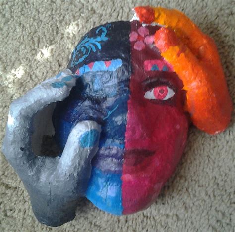 Greek Mask - Art Project by MyMonsterStuff on DeviantArt