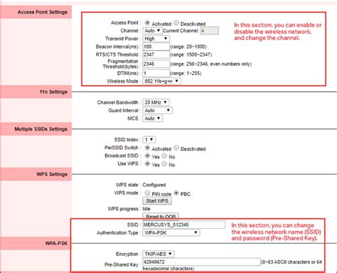 How to change the wireless settings of the Mercusys ADSL modem router ...