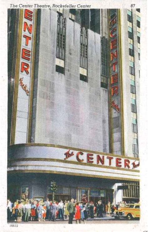 Center Theatre at Rockefeller Center - New York City