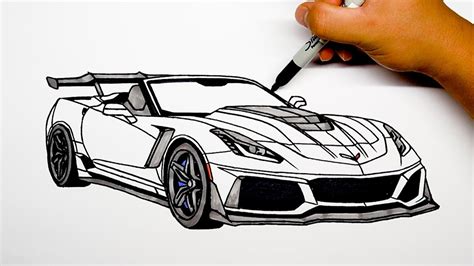 Perfect Info About How To Draw A Corvette Step By - Decadeblind