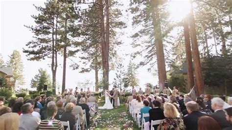 Celebrating a Wedding at Hyatt Regency Lake Tahoe - YouTube