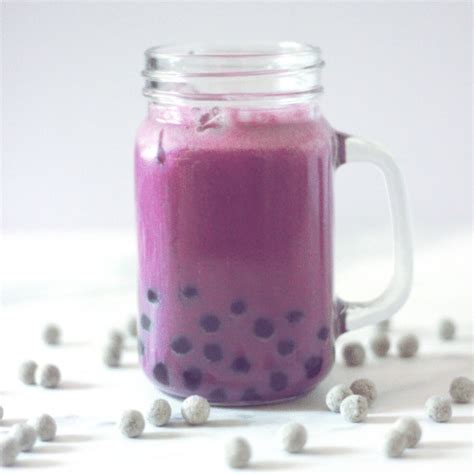 Taro Milk Tea Recipe - The Coconut Mama