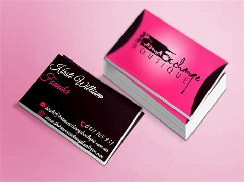 49 Conservative Upmarket Boutique Business Card Designs for a Boutique ...