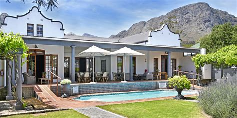 Luxury Franschhoek Guest House Accommodation - Mont d'Or B&B