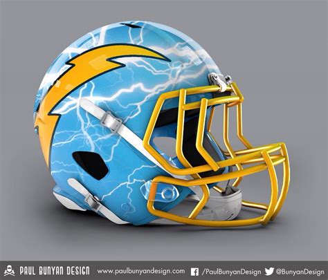 Chargers concept. Like the realistic bolts of lighting | Football ...