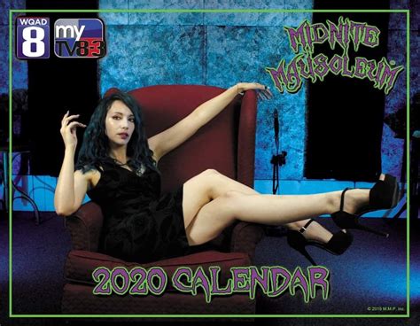 MIDNITE MAUSOLEUM 2020 Calendar / Midnite Mausoleum