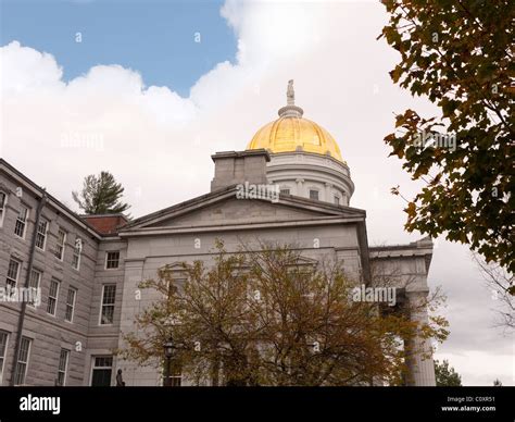 State Capital Building in Montpelier Vermont USA Stock Photo - Alamy