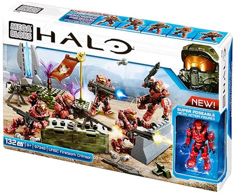 Mega Bloks Halo UNSC Fireteam Crimson Set 97349 - ToyWiz