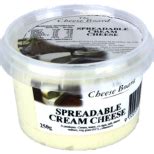 The Cheese Board Spreadable Cream Cheese 250g - Caruso's Fresh Foods