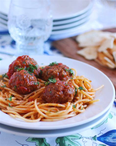 An Italian American Classic: Pasta and Meatballs - For The Feast