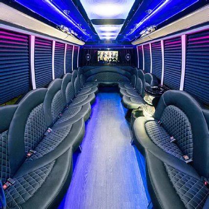 Luxury Limo Bus [Black] in Raleigh NC | Lifestyle Limo