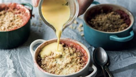 Brian McDermott's Rhubarb Crumble & Custard: Today