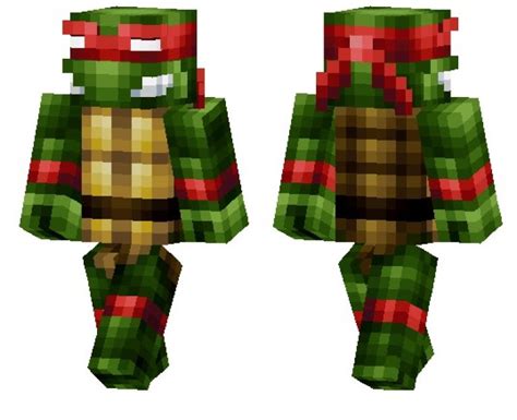 Raphael Skin (Ninja Turtles) | Minecraft PE Bedrock Skins