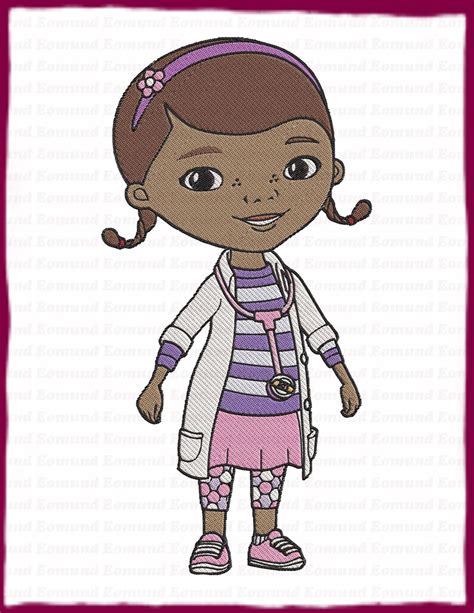 Doc Mcstuffins Fill Embroidery Design 13 Instant Download - Etsy