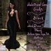 Second Life Marketplace - Maleficent Gown Gothic Black