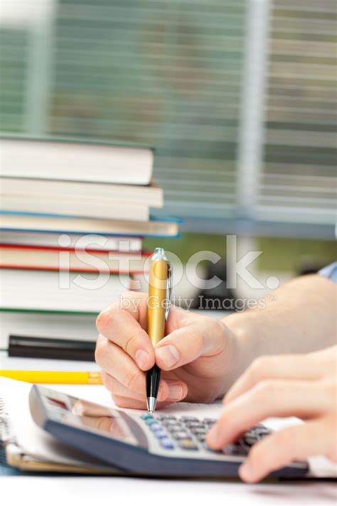 Doing Math Homework Stock Photo | Royalty-Free | FreeImages