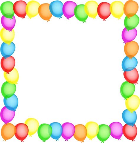 balloon border clipart 20 free Cliparts | Download images on Clipground ...