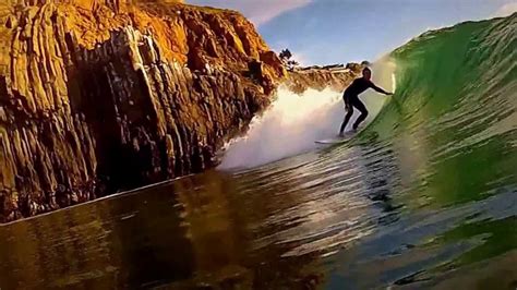 surfing crystal cove - YouTube