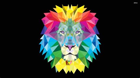 Colorful Lion Wallpapers - Top Free Colorful Lion Backgrounds - WallpaperAccess