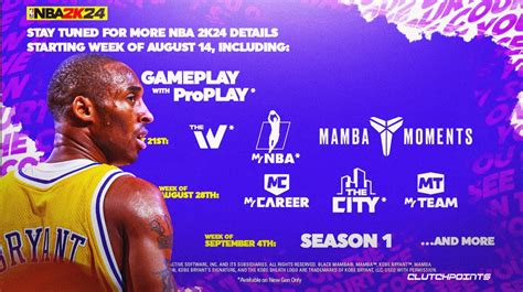 NBA 2K24 Content Reveal Roadmap - Gameplay Coming Soon