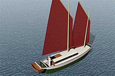 Start your Boat plans: Lugger Sailboat Plans