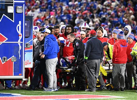 Bills say Damien Harris has movement in arms and legs after being taken to hospital with neck ...