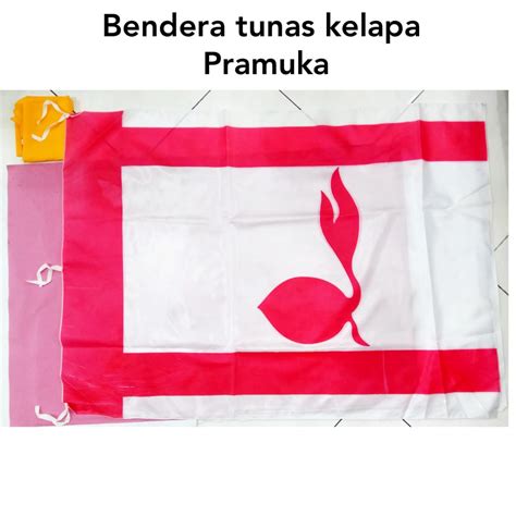 Jual Bendera Tunas Kelapa / Bendera Pramuka Besar / 107 X 78 CM | Shopee Indonesia