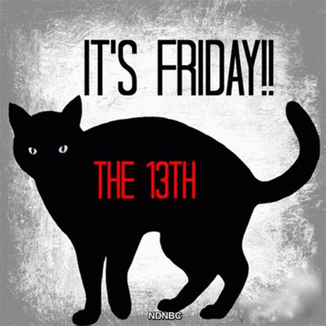 Friday13th Friday The13th GIF - Friday13th Friday The13th Black Cat - Discover & Share GIFs