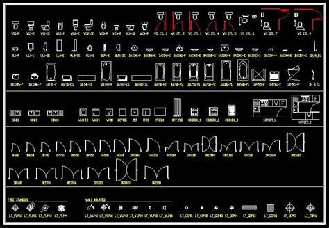 Top 20+ AutoCAD Symbols Library