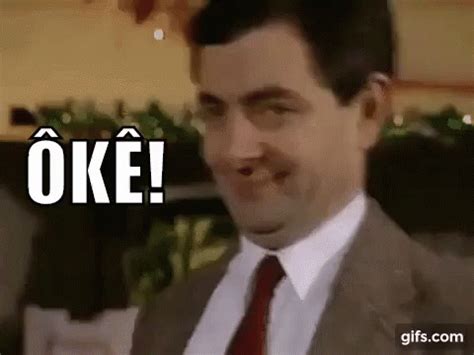 Mr, Bean, NháyMắt, Ok, Oke GIF - Mr Bean Wink - Discover & Share GIFs