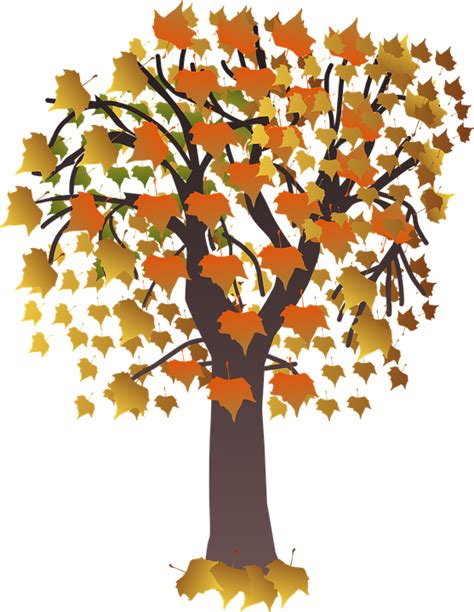 Autumn Foliage Brown · Free vector graphic on Pixabay
